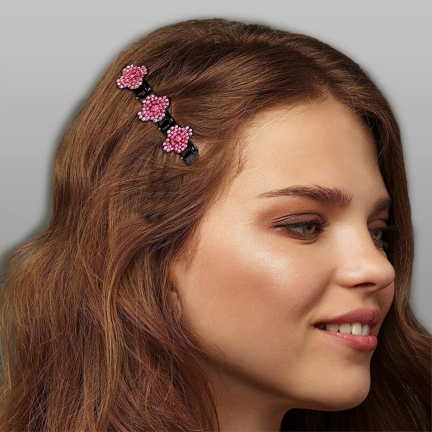 💥PRODUCTO EXCLUSIVO❗PINZAS TRENZADAS CHICK™️🌸