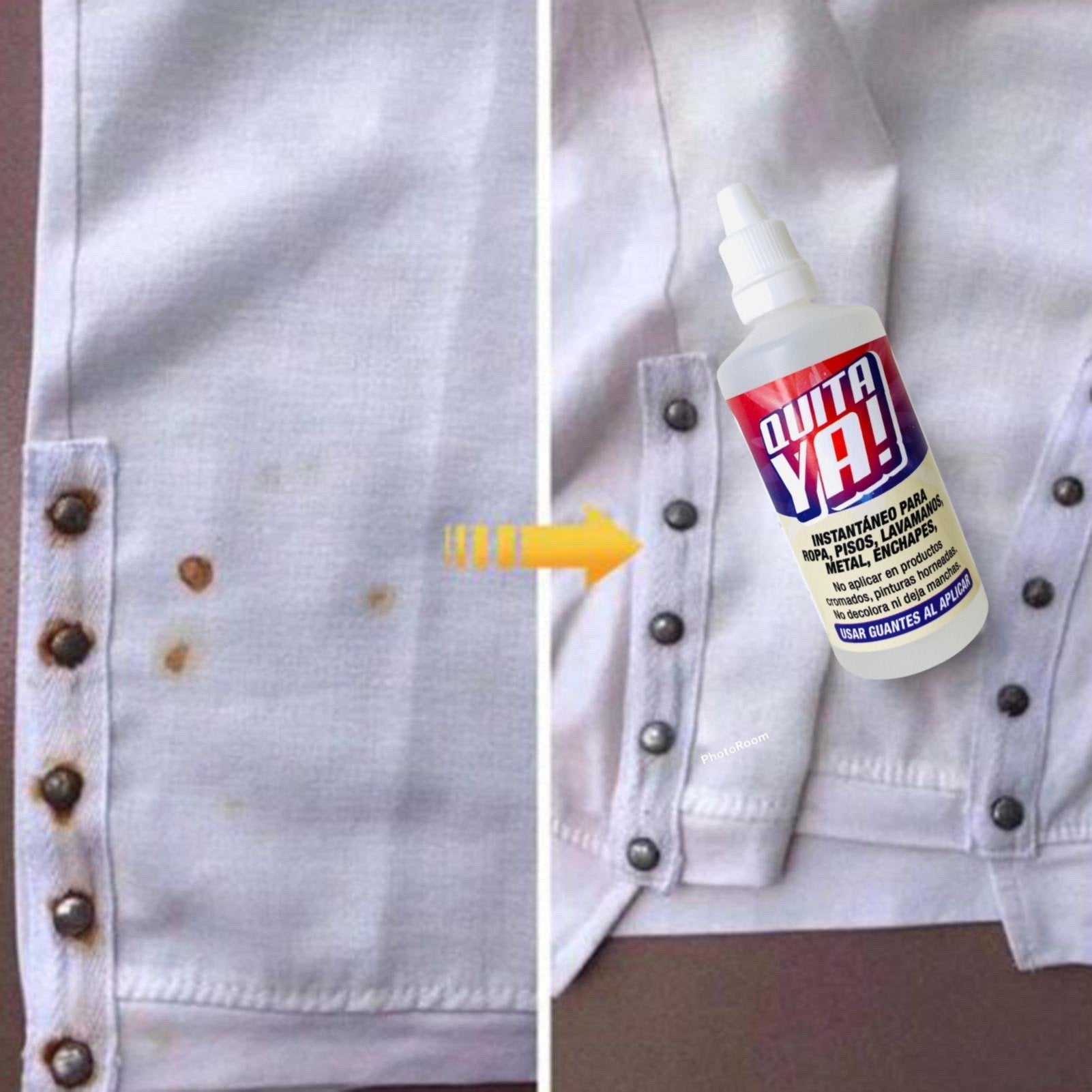 ❗PRODUCTO DE ALTA DEMANDA ❗ REMOVEDOR DE MANCHAS PORTATIL PARA ROPA🔥 UPSEL