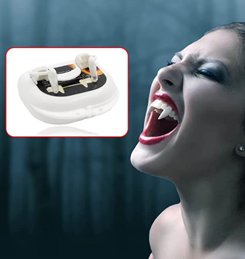 💯¡PRODUCTO NUEVO!💯 COLMILLOS DE VAMPIRO TEEDY™ 🧛♀️🧛♂️