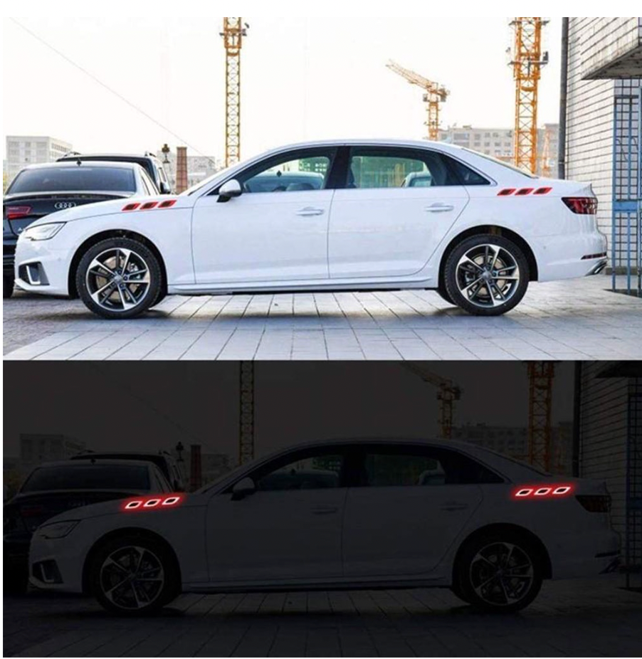 EN TENDENCIA 💯ADHESIVO REFLECTIVO PARA CARRO ™ 🚘