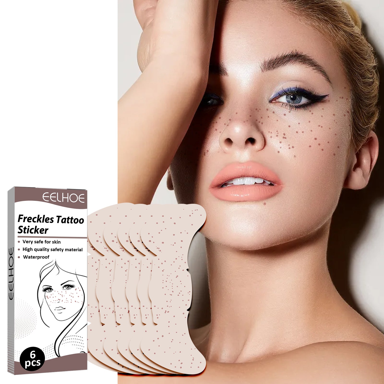 ❣️💎PRODUCTO EN TENDENCIA 😍🥰 PACK DE 6 PARCHES DE PECAS- SENSACION
