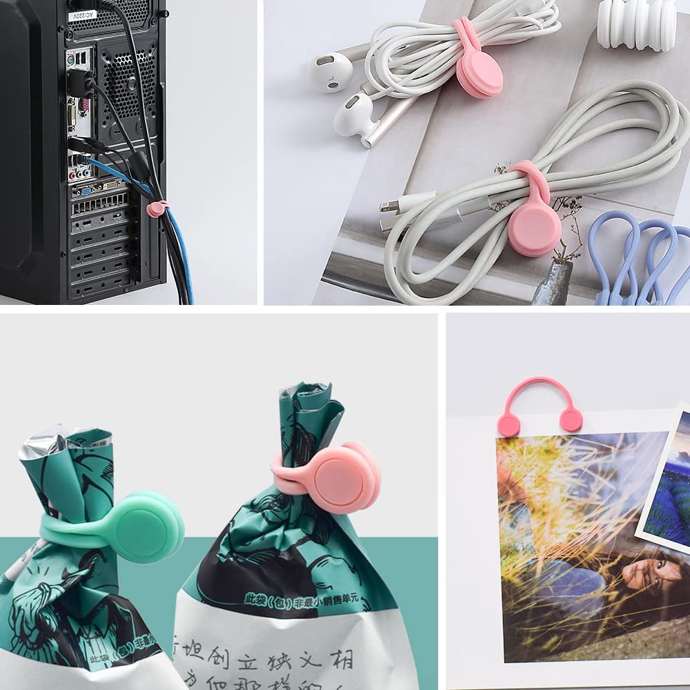 💯¡PRODUCTO NUEVO! ORGANIZADOR DE CABLES MAGNÉTICOS 😱