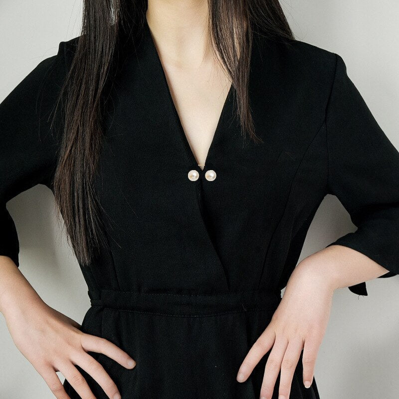 ❗PRODUCTO EXCLUSIVO❗ BROCHE DE PERLAS PARA PRENDAS 💜 💜 💜 DOWNSELL