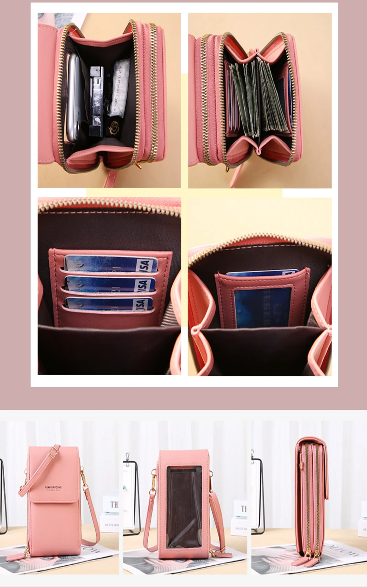 ¡PRODUCTO EXCLUSIVO! BOLSO DE CUERO MULTIUSO™️ 👝📲