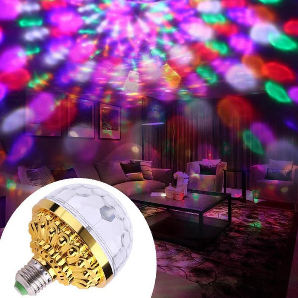 ¡LIQUIDACION! SET X 2 BOMBILLA GIRATORIA COLORFUL DISCO™️