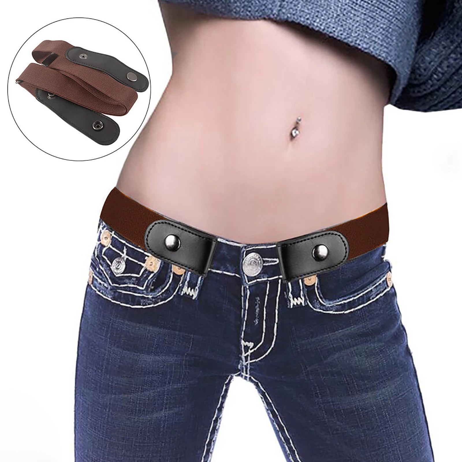 đ„PRODUCTO NUEVOâ CINTURĂN SIN HEBILLA ELĂSTICO đ