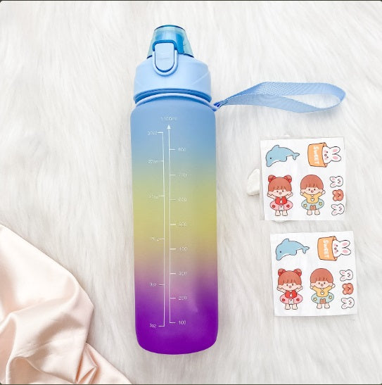 🌟MOTIVACIONAL 💯 TERMO LOVEYOURSELF 🔆DEGRADADO MULTICOLOR ™