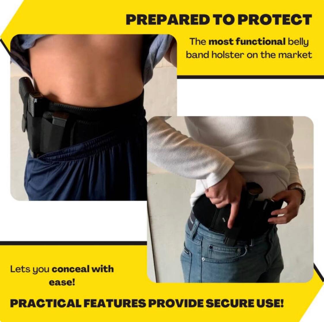 ADICIONAL CINTURON OCULTO DE PISTOLA COMFORTAC