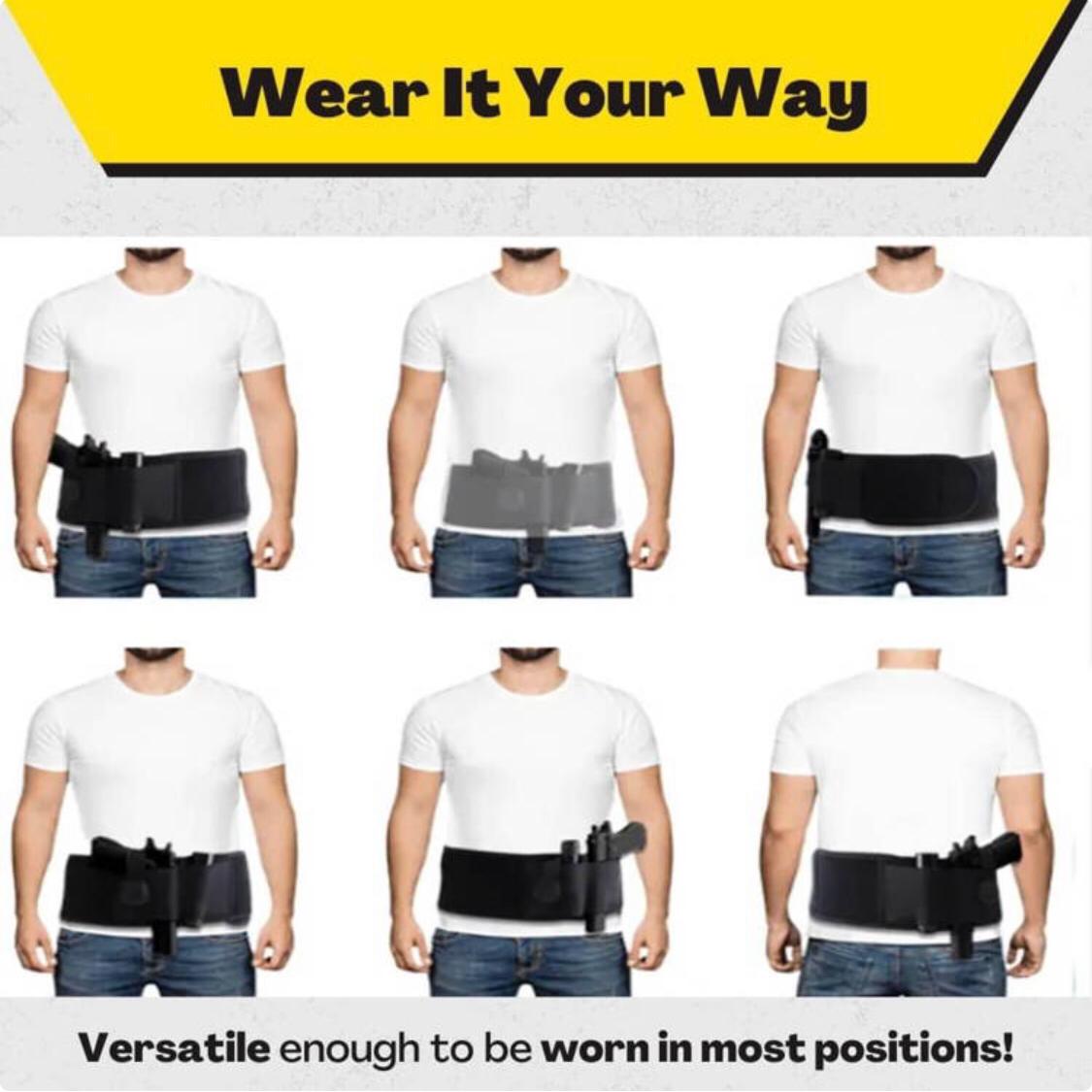 ADICIONAL CINTURON OCULTO DE PISTOLA COMFORTAC