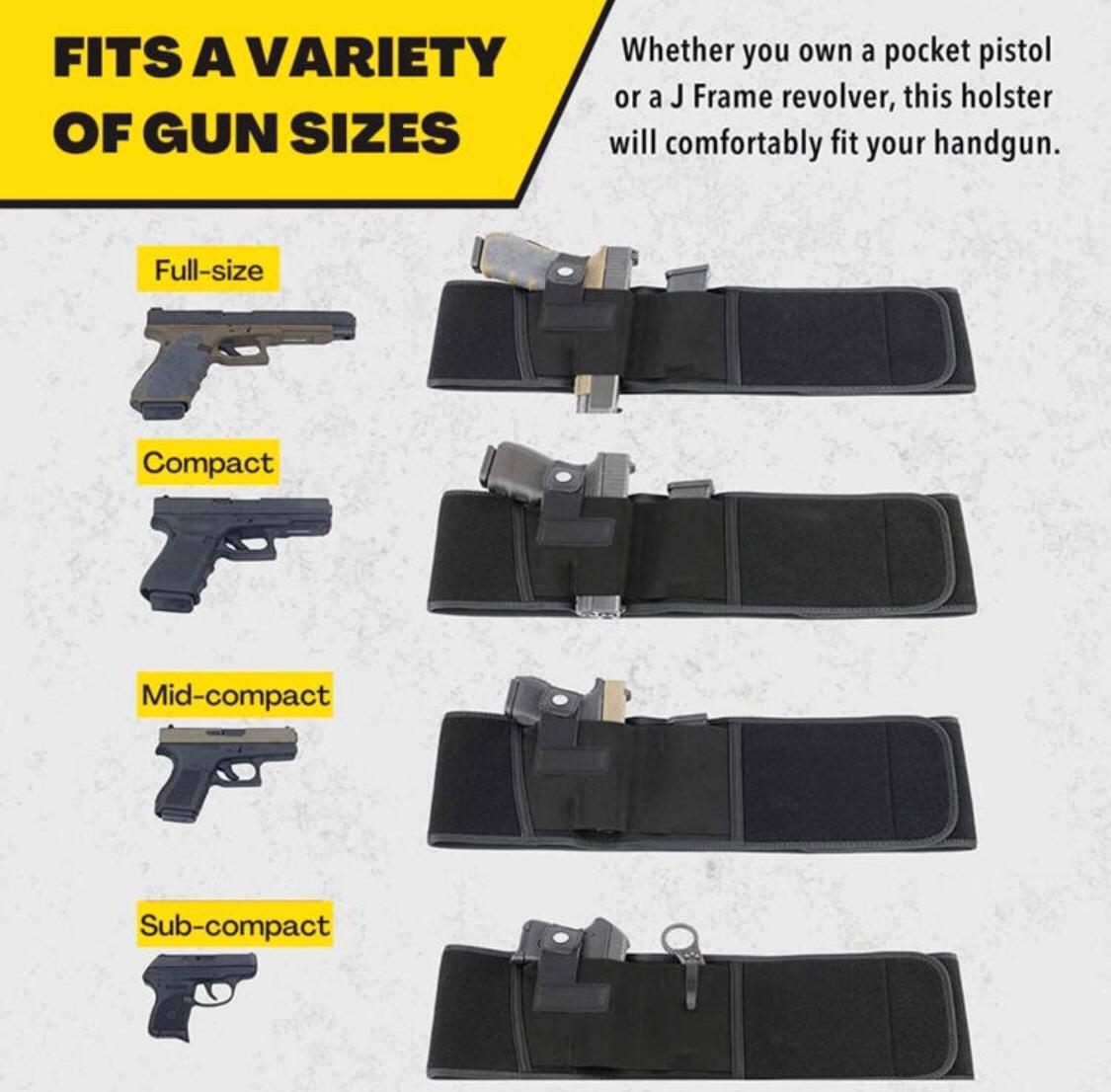 ADICIONAL CINTURON OCULTO DE PISTOLA COMFORTAC