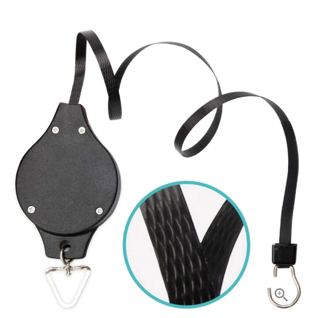 💯 PRODUCTO IMPORTADO 🔴 GANCHO RETRÁCTIL PARA CESTA DE JARDÍN