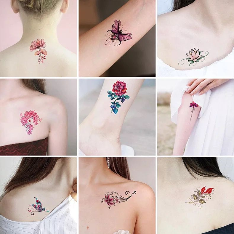 💯 EXCLUSIVO 💯 TATUAJES TEMPORALES 3D - BUTTERFLY 🦋
