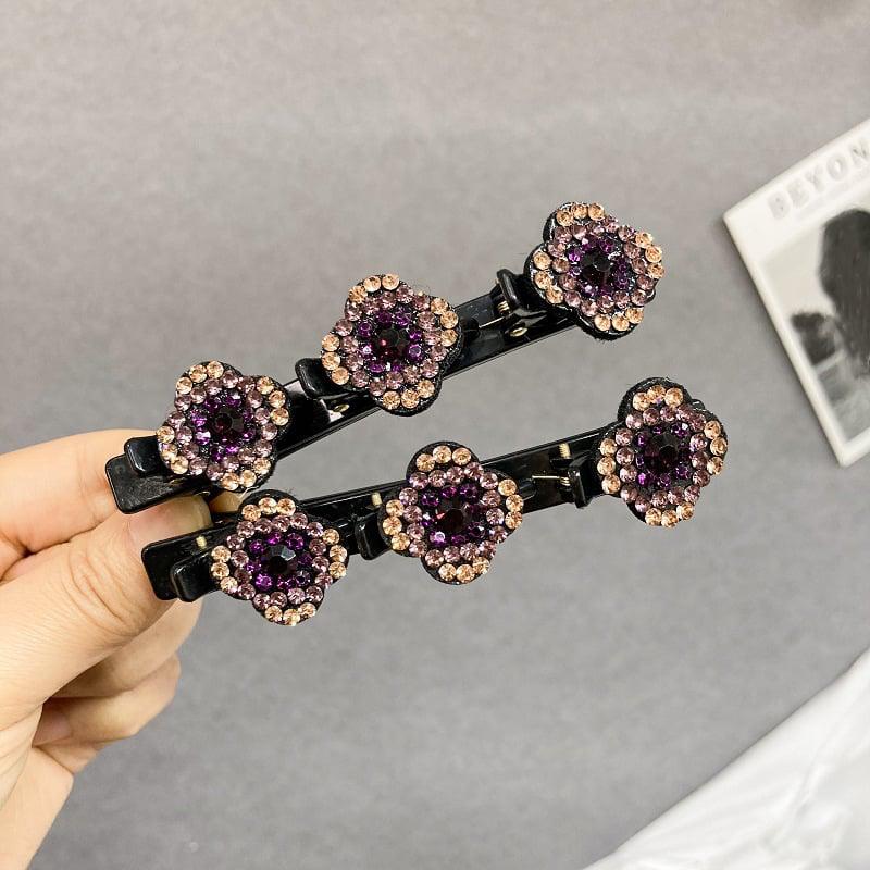 💥PRODUCTO EXCLUSIVO❗PINZAS TRENZADAS CHICK™️🌸