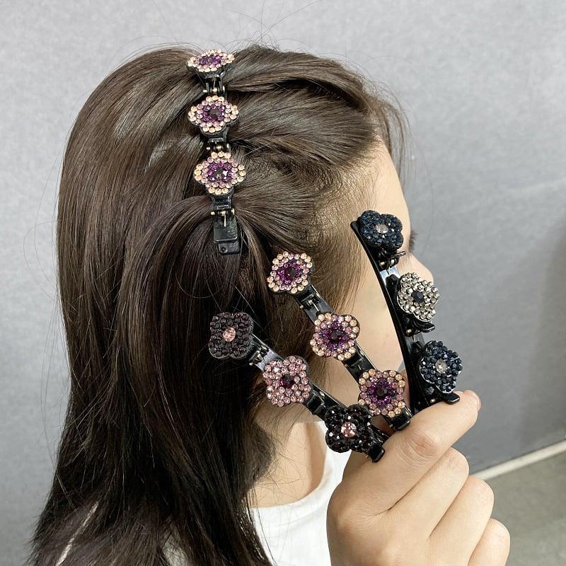 💥PRODUCTO EXCLUSIVO❗PINZAS TRENZADAS CHICK™️🌸
