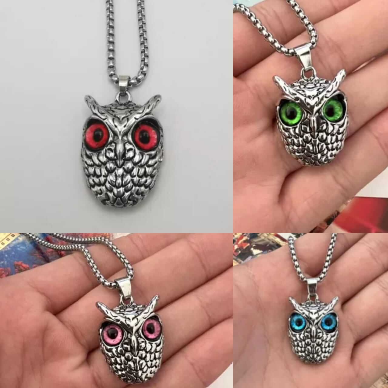 🤩PRODUCTO NUEVO❗ CADENA BÚHO VINTAGE™️🦉💥