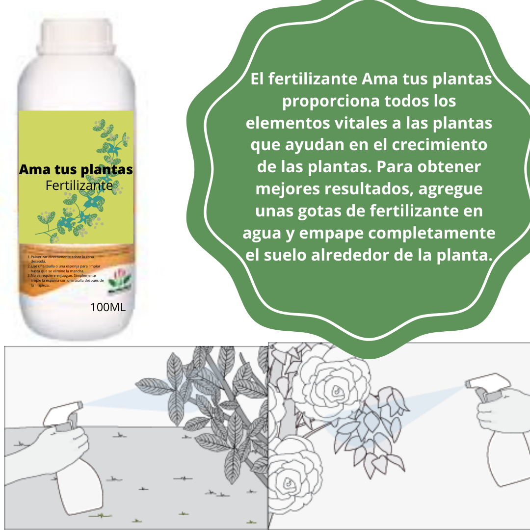 ¡VENTA CALIENTE! 🎁 FERTILIZANTE- AMA TUS PLANTAS- GROW UP- UPSELL