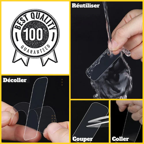 💯¡PROMOCIÓN!💯 SET DE CINTA MÁGICA ADHESIVA DOBLE CARA 🔴