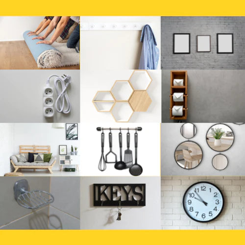 ADICIONAL SET DE CINTA MÁGICA ADHESIVA DOBLE CARA