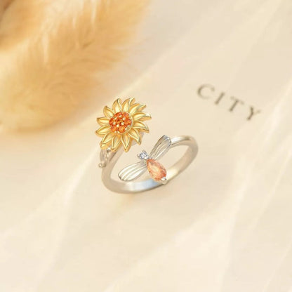 ¡¡PRODUCTO EN TENDENCIA!! ANILLO GIRATORIO DE GIRASOL MKT C