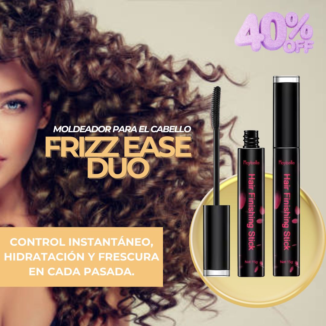 ¡LANZAMIENTO! FRIZZ EASE DUO PACK X2 MOLDEADOR DE CABELLO BRASILEÑO