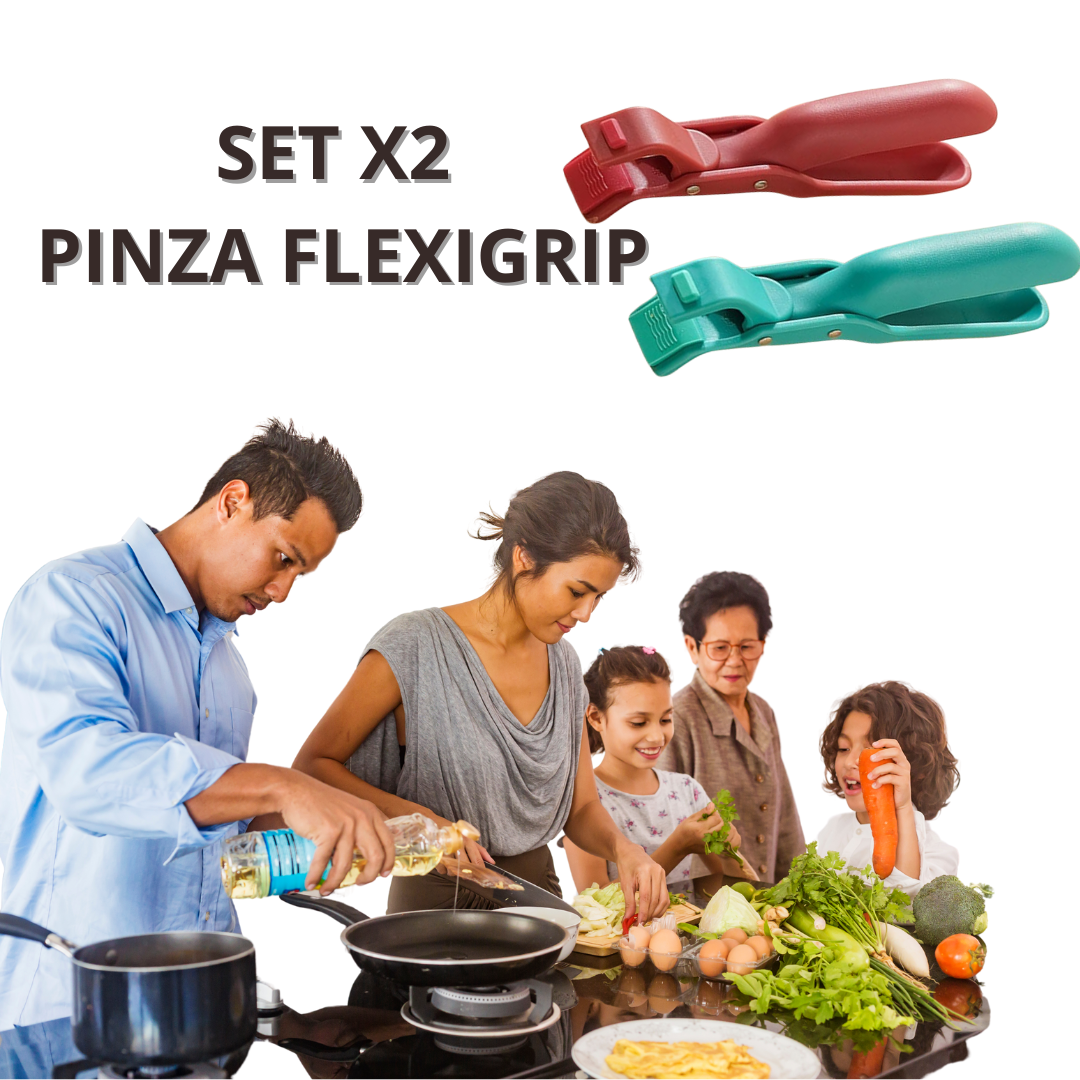 ¡PRODUCTO EXCLUSIVO! SET X2 PINZAS FLEXIGRIP