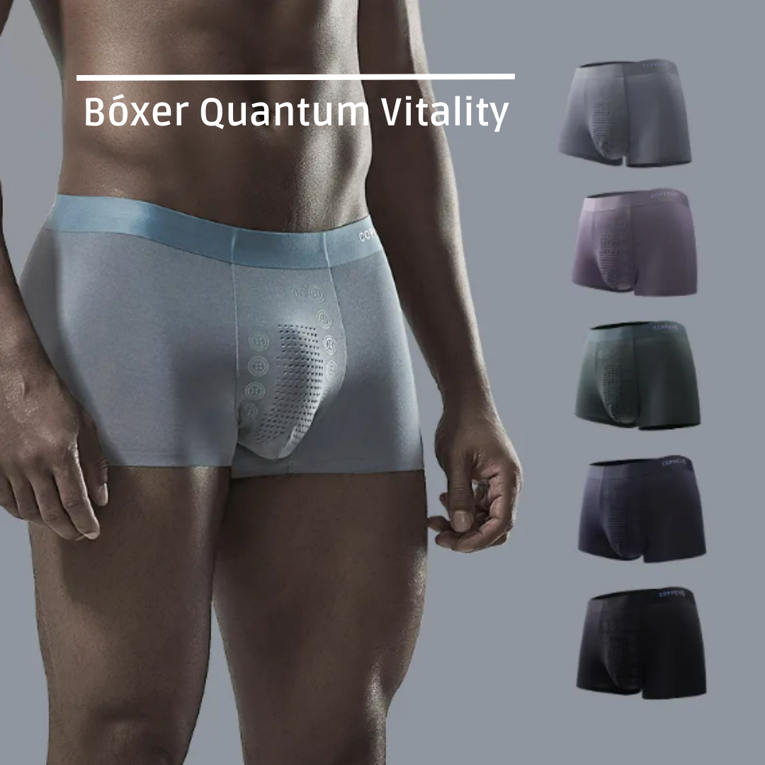 ¡PRODUCTO IMPORTADO! BÓXERS QUANTUM VITALITY