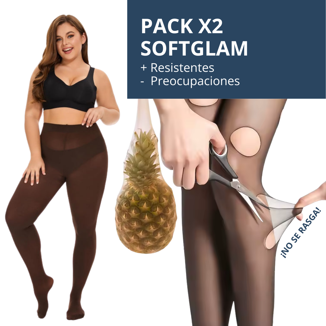 ¡PRODUCTO ADICIONAL! 1 SET X2 MEDIAS VELADAS SOFTGLAM