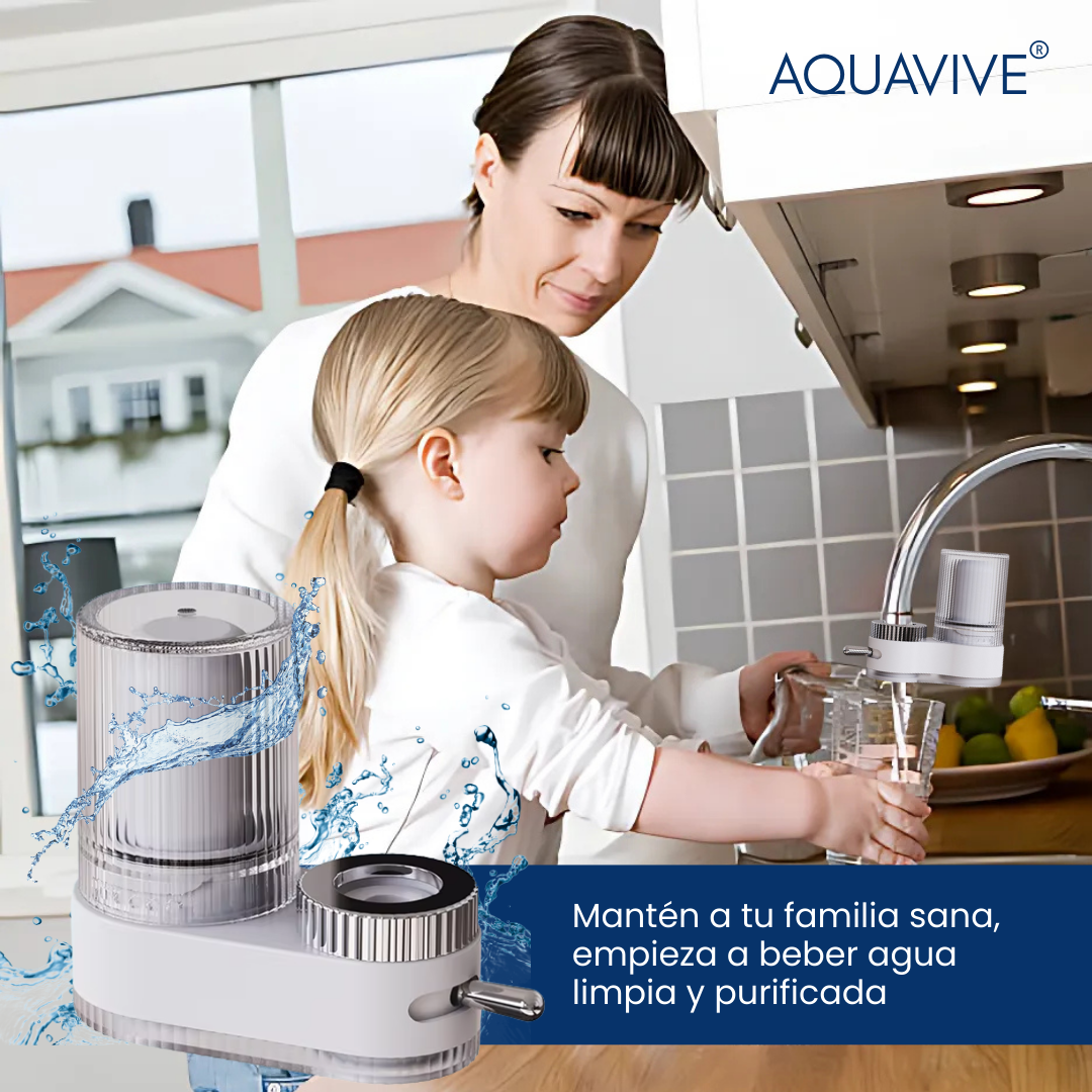 ¡EXCLUSIVO! AQUAVIVE® GRIFO PURIFICADOR