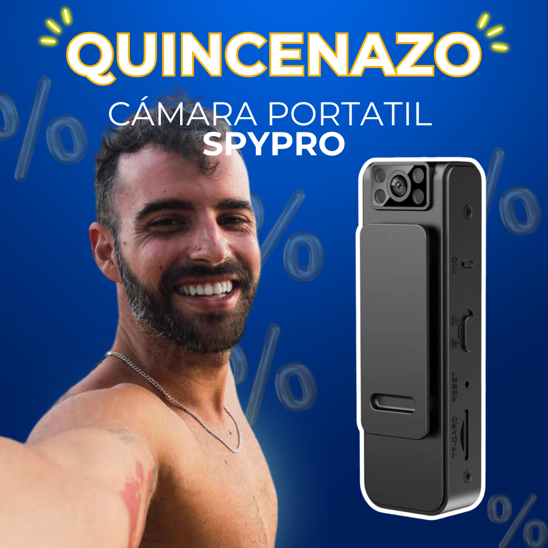 ¡QUINCENAZO! CAMARA PORTÁTIL SPY-PRO