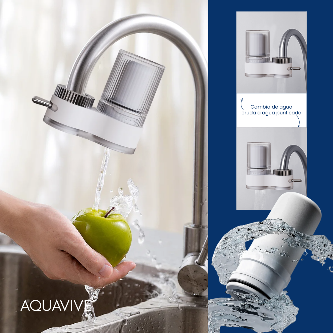 ¡EXCLUSIVO! AQUAVIVE® GRIFO PURIFICADOR