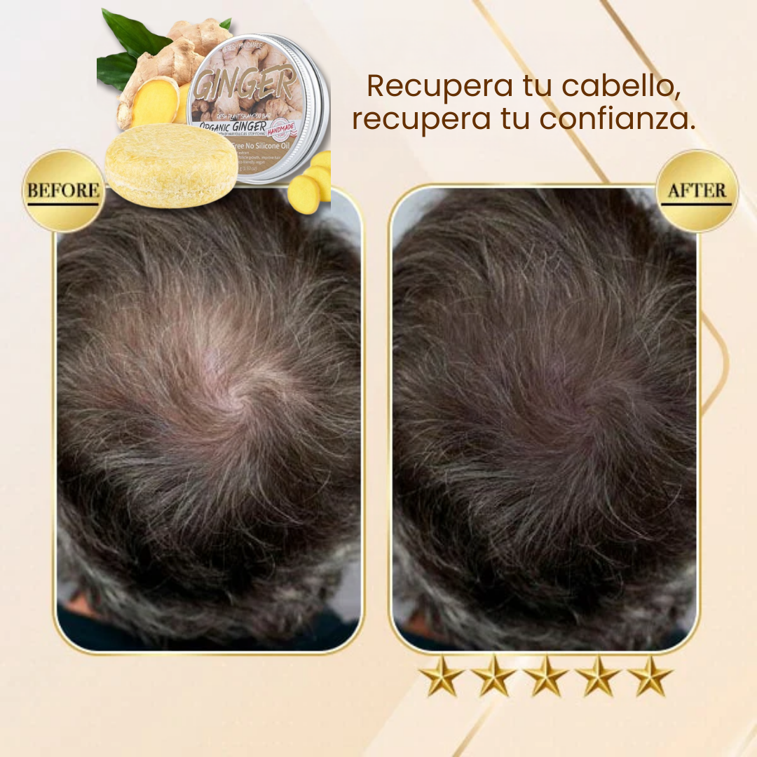 ¡ADICIONAL! CHAMPÚ EN BARRA DE JENGIBRE