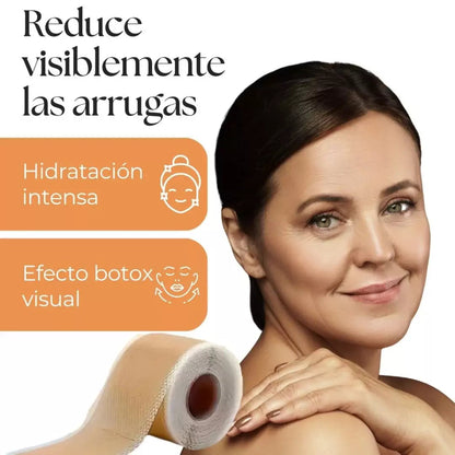 ¡PRODUCTO EN TENDENCIA!  BELLA TAPE ® | PARCHES  DE  SILICONA ANTI ARRUGAS (Copia)