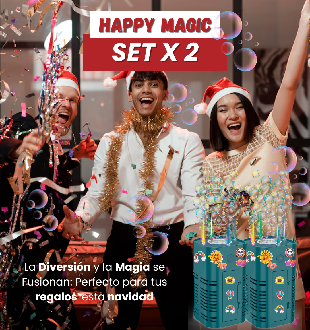 ¡OFERTA!  SET X 2 HAPPY MAGIC