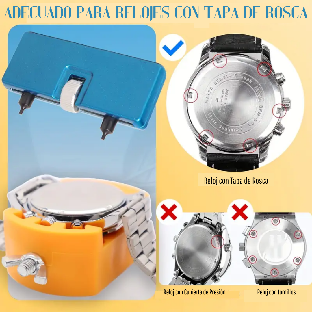 ¡PRODUCTO NOVEDOSO! KIT PARA RELOJES TIME MASTER MKT A