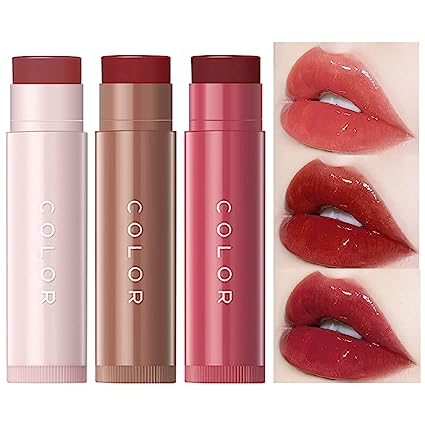 ADICIONAL EN TENDENCIA! SET X3 BÁLSAMOS LABIALES KOREAN STYLE 💋