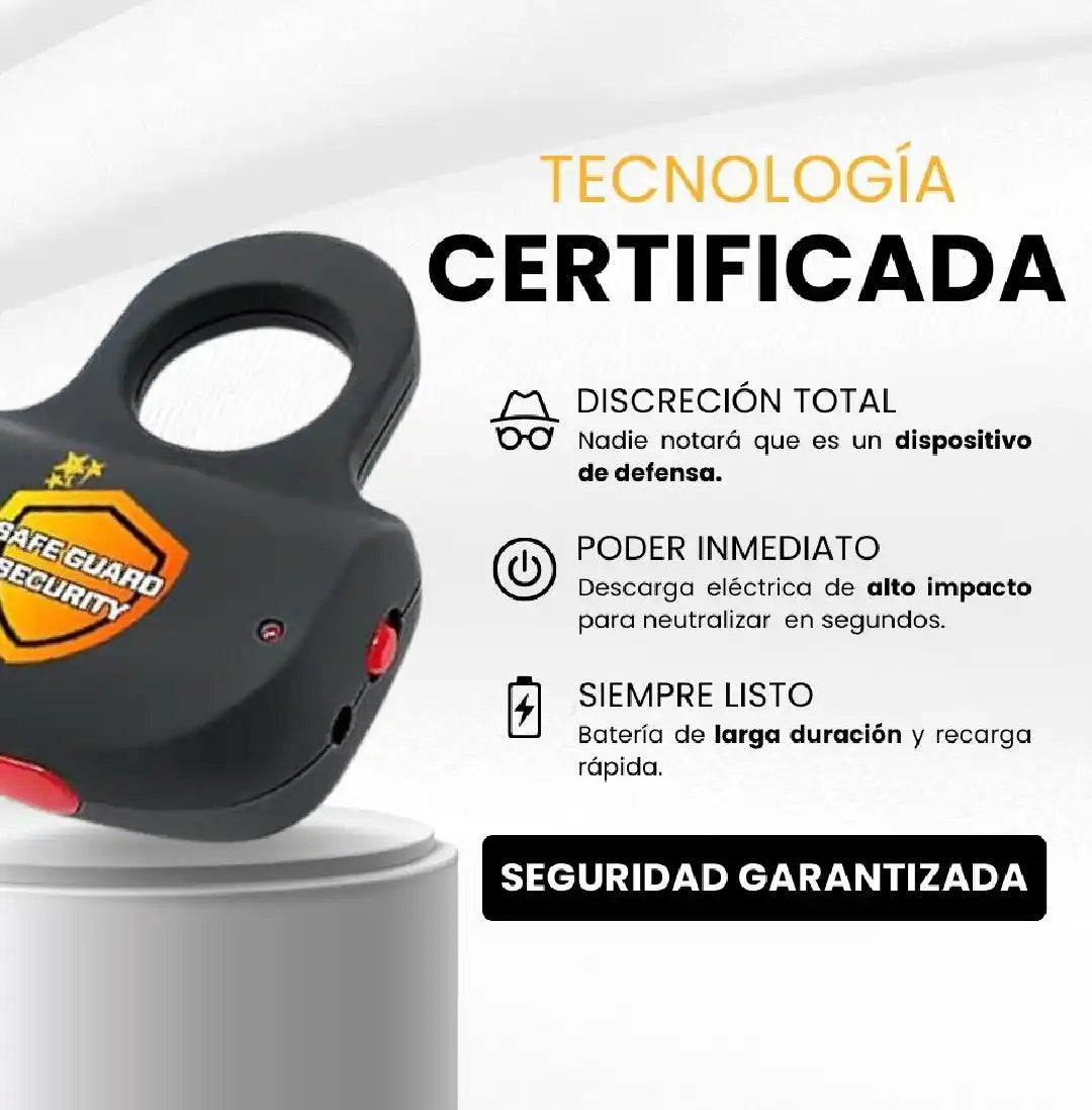 ANILLO TASER  DEFENSERING® DEFENSA PERSONAL DISCRETA Y EFICAZ