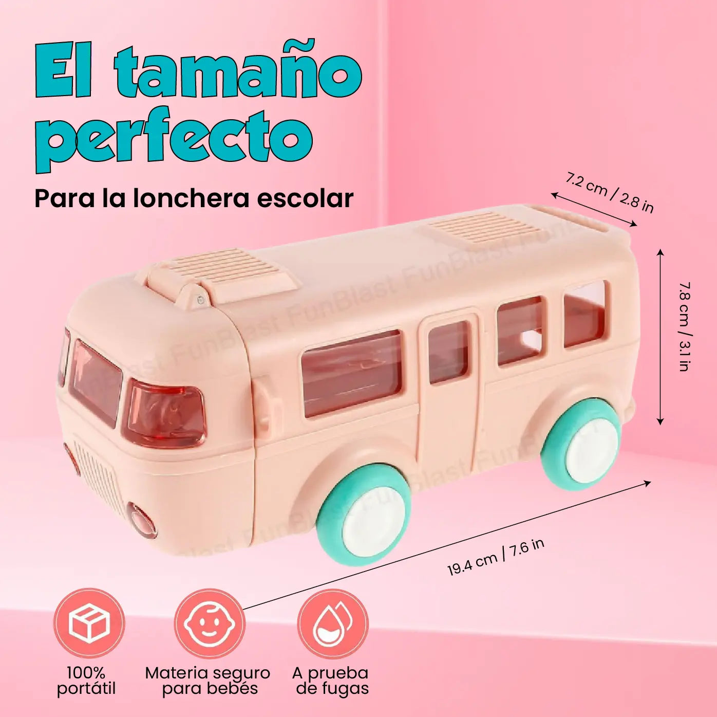 ¡SUPER PROMO DE REGRESO A CLASES! NUEVO AQUABUS PORTÁTIL IDEAL PARA LA LONCHERA ESCOLAR