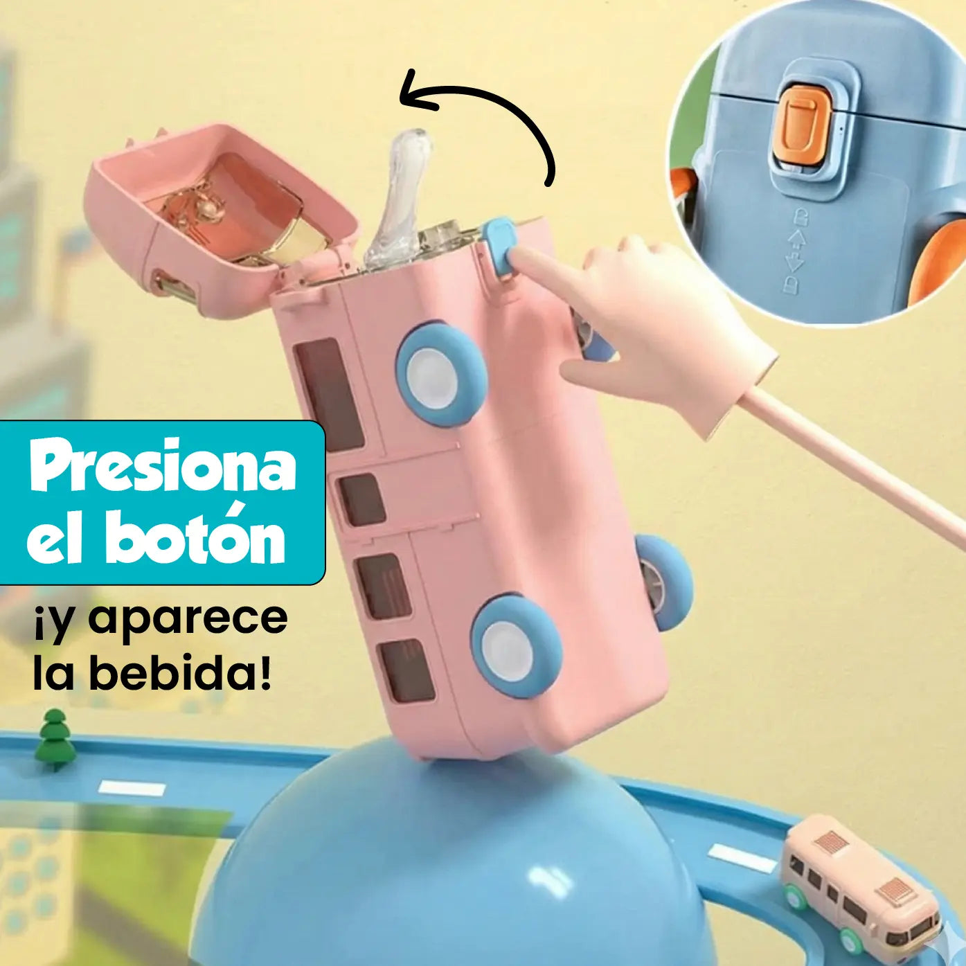 ¡SUPER PROMO DE REGRESO A CLASES! NUEVO AQUABUS PORTÁTIL IDEAL PARA LA LONCHERA ESCOLAR