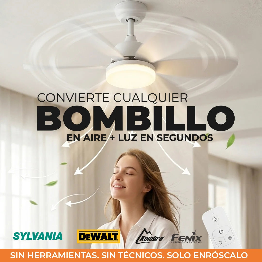 BOMBILO LED 2 EN 1 + CONTROL REMOTO | ¡PRODUCTO IMPORTADO 🇺🇸! 💡❄️