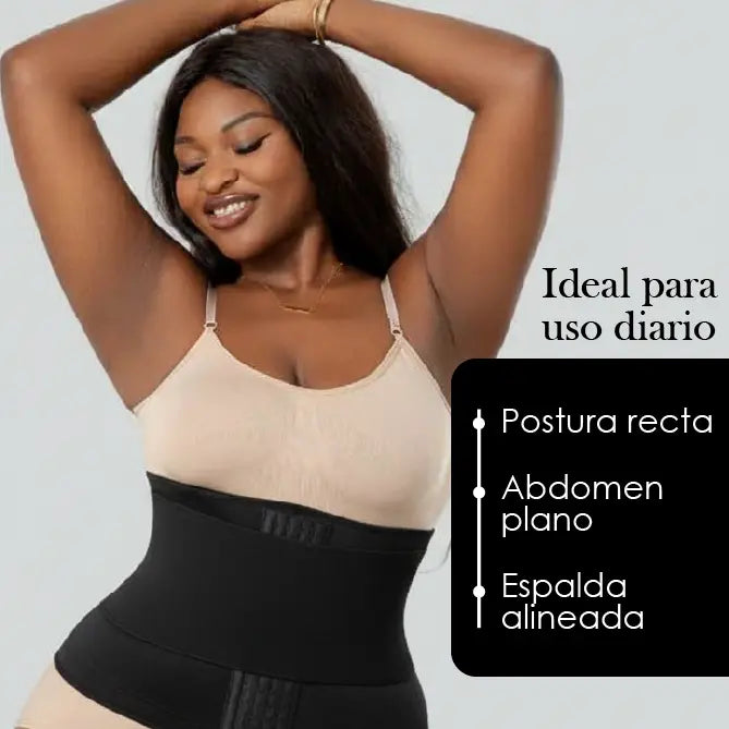 DefineFit | Cinturilla Strapless De Alta Compresión | Moldea y Define tu Cintura – Control de Abdomen