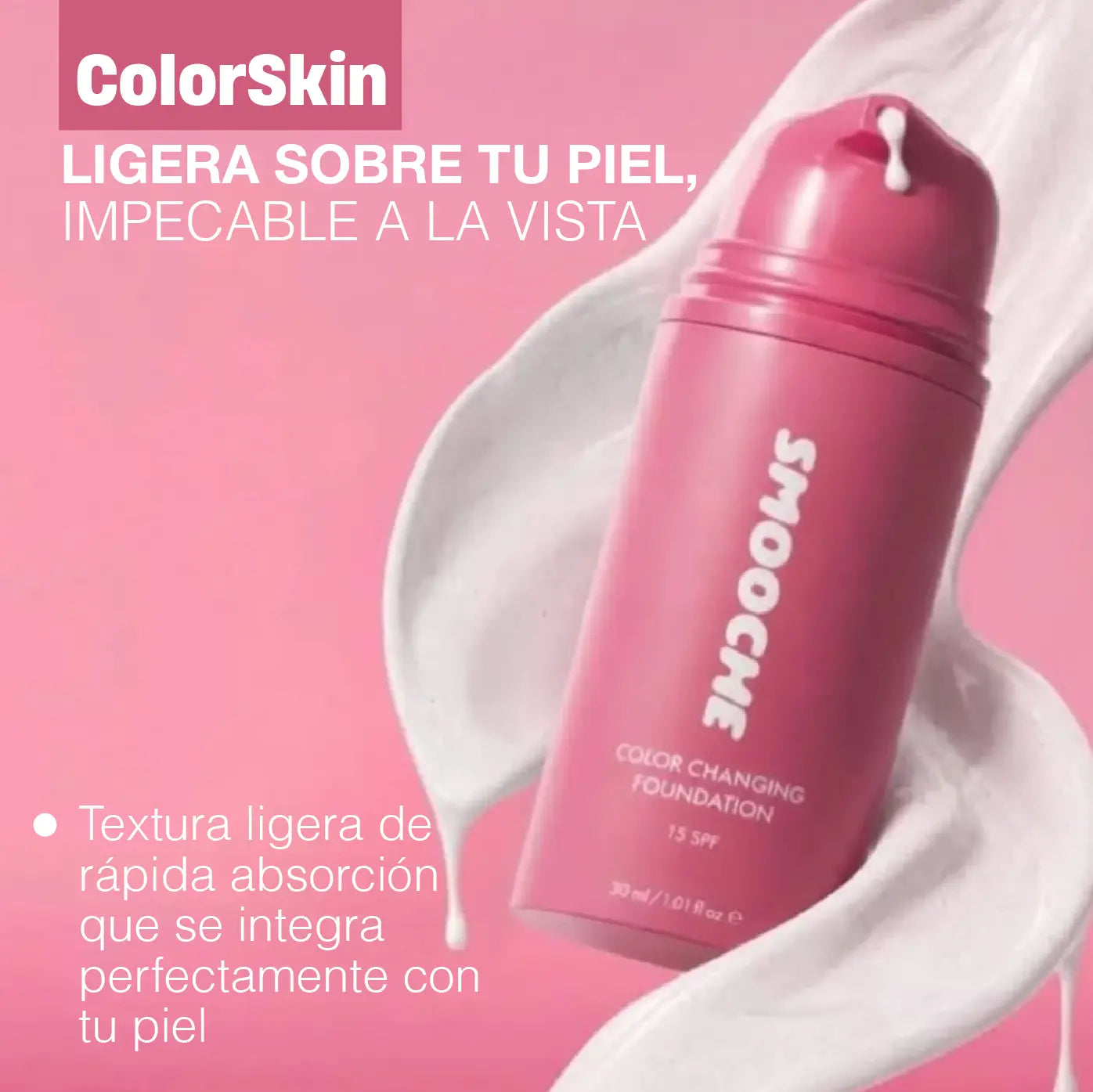 BASE COLORSKIN | LA BASE QUE SE ADAPTA A TU TONO DE PIEL | PIEL TERSA Y SIN IMPERFECCIONES