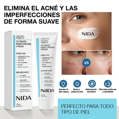 ¡PRODUCTO IMPORTADO 🇺🇲! 🇰🇷 |NIDA CREMA HUMECTANTE CON CENTELLA ASIATICA|