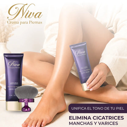 NIVA CREMA PARA PIERNAS | CUBRE MANCHAS Y OCULTA VENAS AL INSTANTE