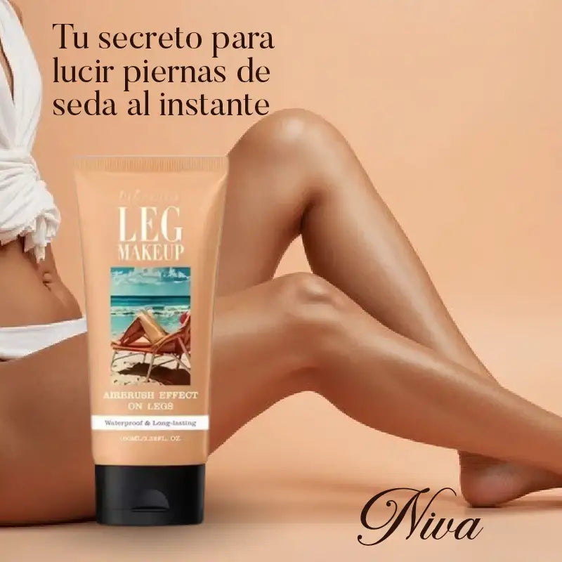 Niva Crema para Piernas – Cubre Manchas, Oculta Venas y Deja una Piel Lisa y Uniforme