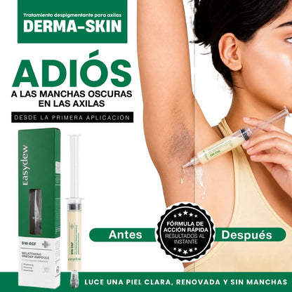 TRATAMIENTO DESPIGMENTANTE PARAS LAS AXILAS DERMASKIN | ACLARA E HIDRATA LAS AXILAS