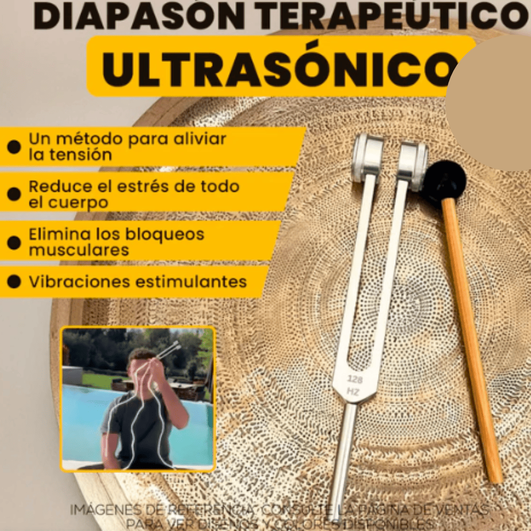 ¡ÚNICO EN COLOMBIA! KIT DIAPASON TERAPEUTICO HARMONI
