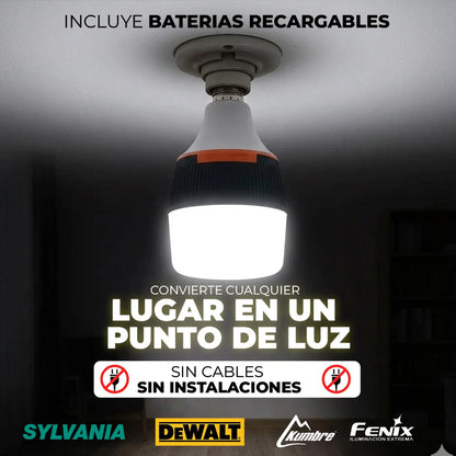 FOCO LED RECARGABLE | ¡PRODUCTO IMPORTADO 🇺🇸! 💡