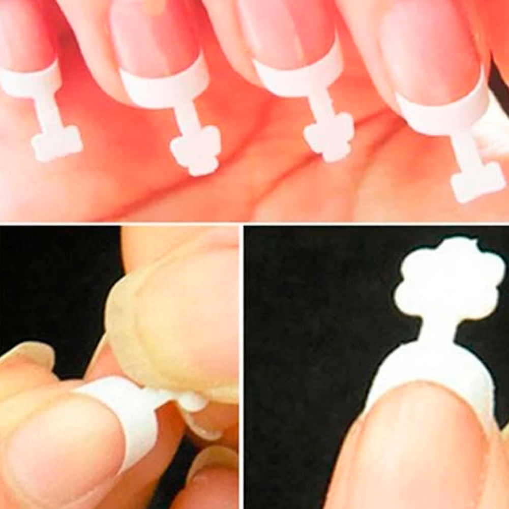 ¡EN TENDENCIA! KIT DE UÑAS FRANCESAS FANCY™️ 💅 MKT C