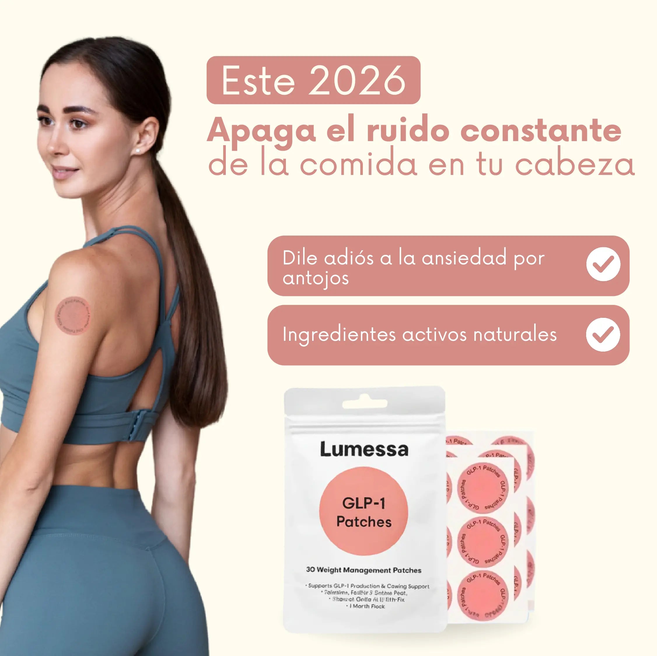¡PRODUCTO IMPORTADO 🇺🇲! PARCHES LUMESSA CON GLP-1
