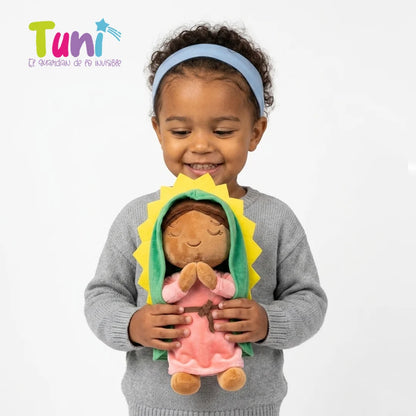 PELUCHE TUNI GUADALUPE | INCLUYE AUDIO  Padre Nuestro y Angel de mi Guarda